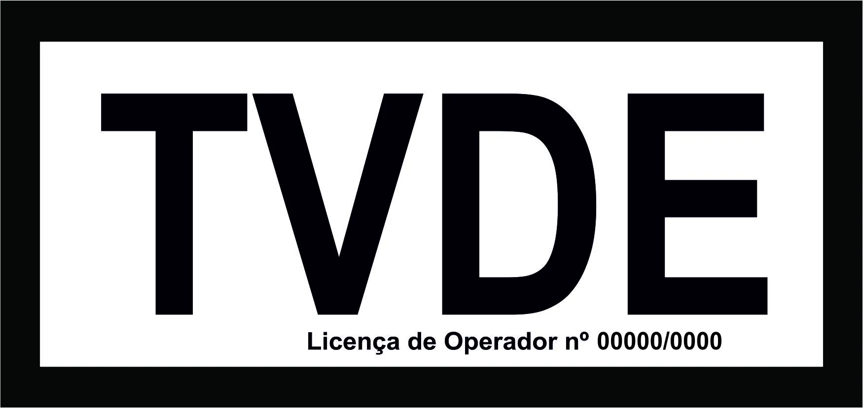 Autocolante TVDE