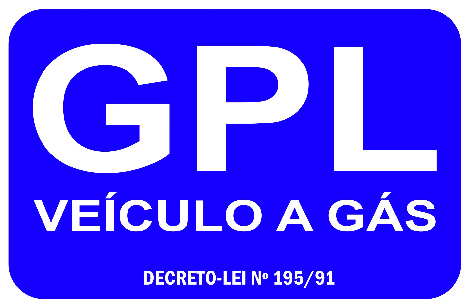 Autocolante GPL